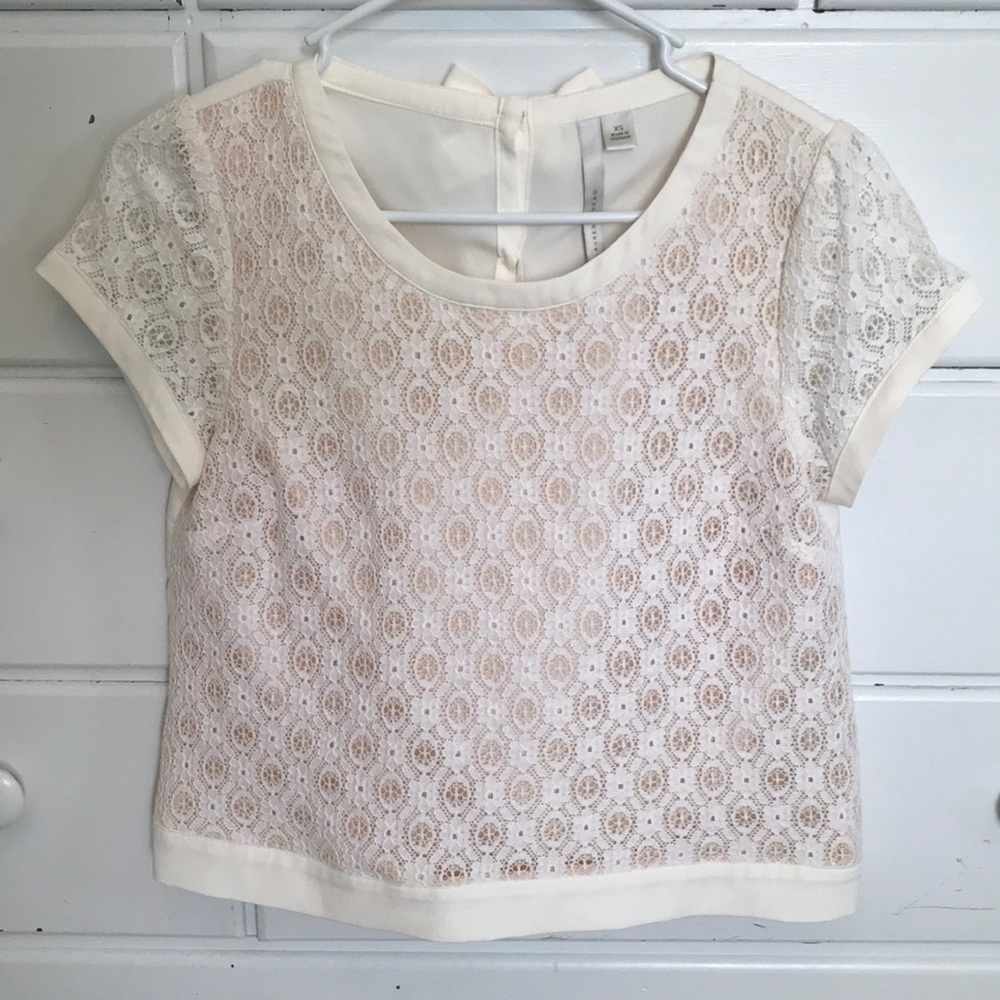 Lauren Conrad button back shirt
